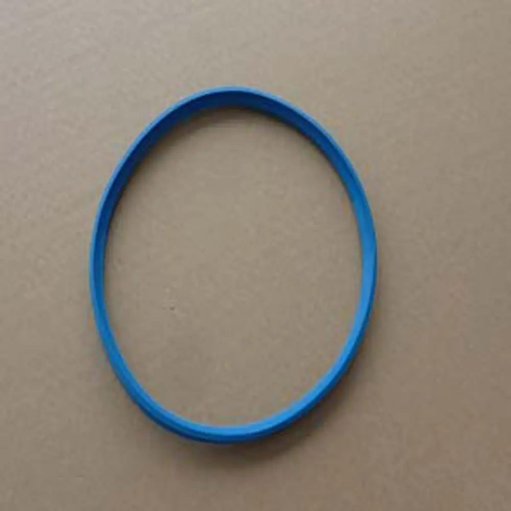 Blauer Dichtring auf hellem Hintergrund, geeignet für Abgasrohre. Produkt von Remeha für den Einsatz in Heizsystemen.